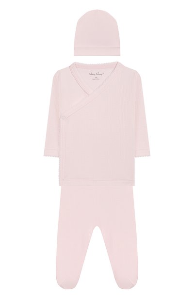 Комплект из распашонки с шапкой и ползунков KISSY KISSY, арт. 141207, фото 1