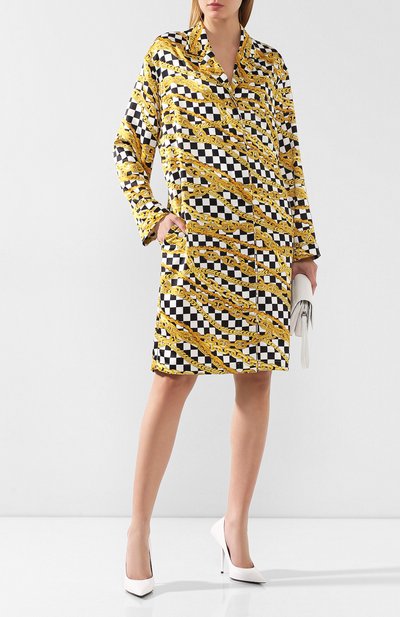 Кожаные туфли square knife BALENCIAGA белого цвета по цене 79950 руб., арт. 562879/WAWN0, фото 2 Кожаные туфли square knife BALENCIAGA, арт. 562879/WAWN0, фото 2