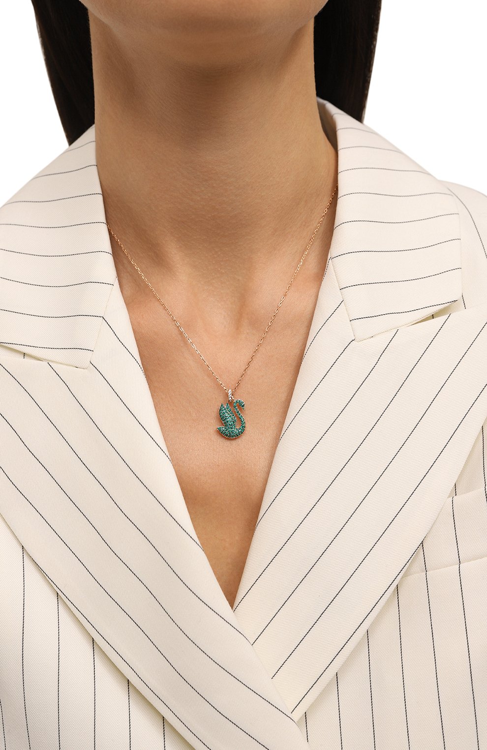 Кулон на цепочке swan SWAROVSKI, арт. 5650067, фото 2