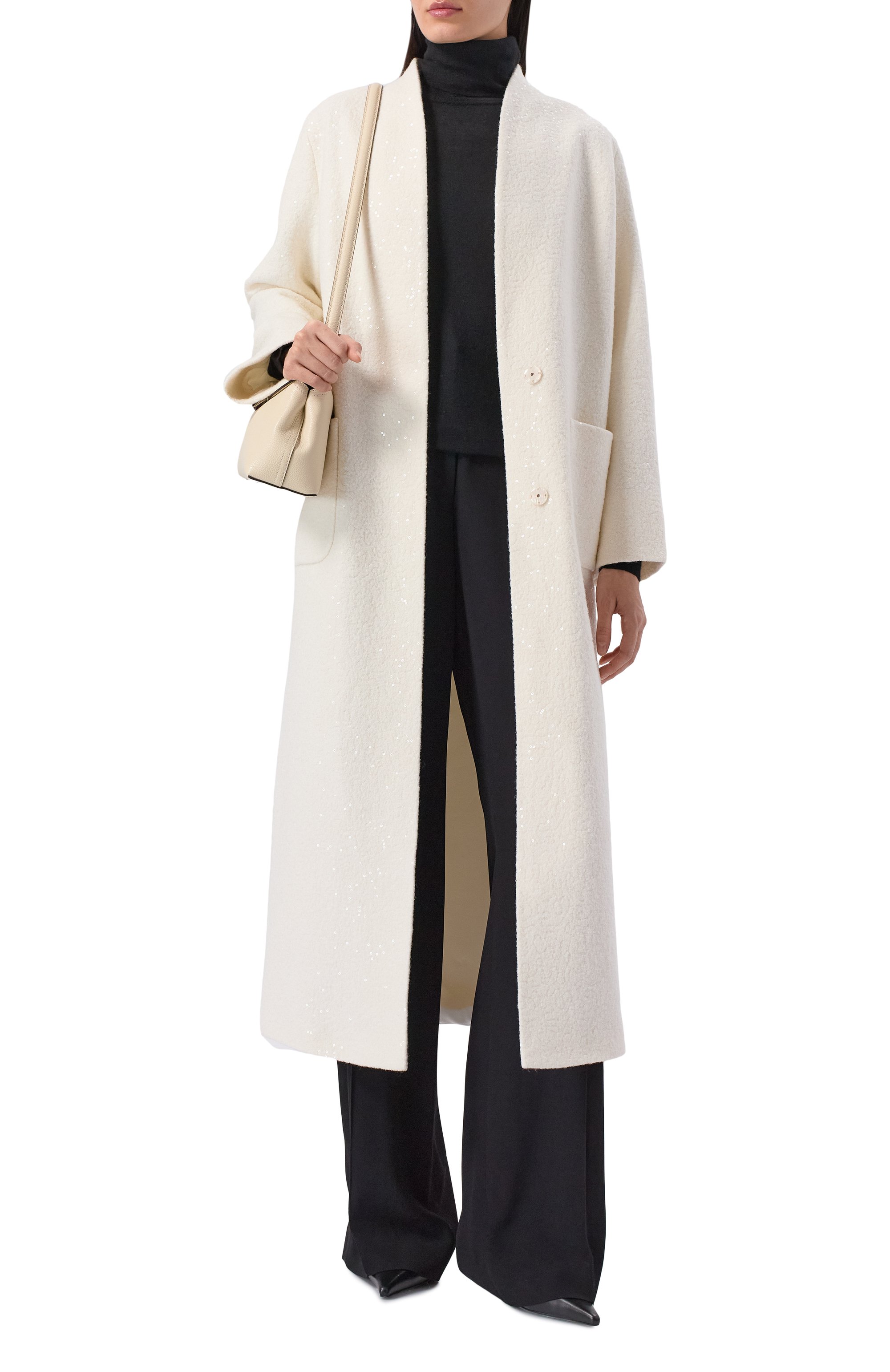 Шерстяное пальто SEVEN LAB, арт. CX white brilliant, фото 2