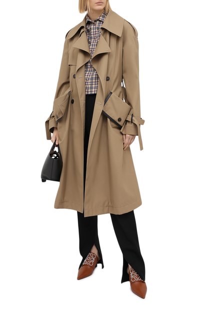 Рубашка из хлопка и шерсти GUCCI, арт. 633305/ZAFZQ, фото 2
