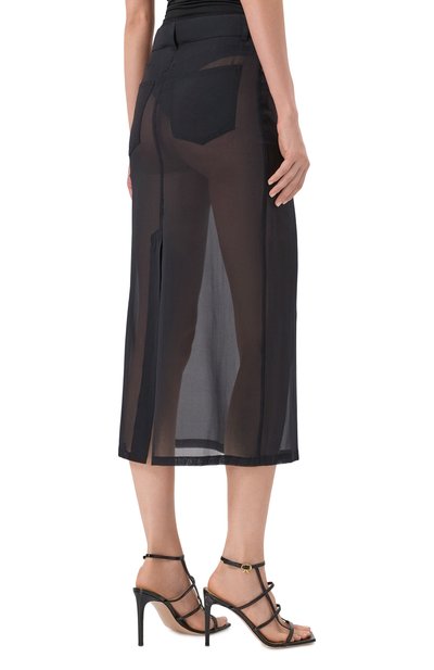 Шелковая юбка ERIKA CAVALLINI, арт. P5WS05, фото 4