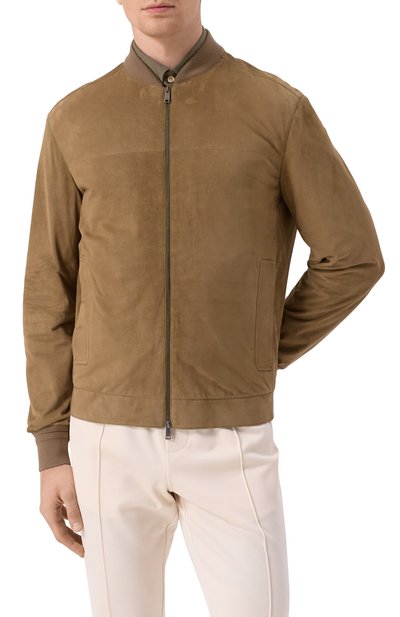 Замшевый бомбер ZEGNA, арт. E169/UEPVMA8, фото 3