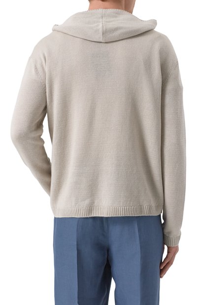 Худи изо льна и кашемира MVST, арт. 25E/X1P/0/A003/7639, фото 4