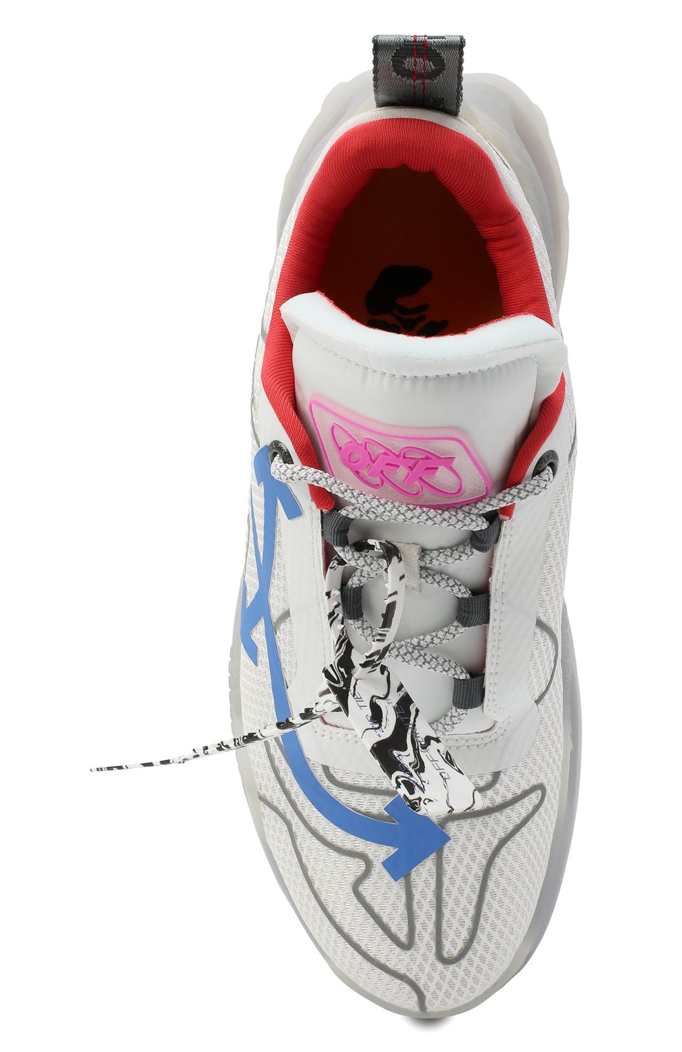 Текстильные кроссовки odsy mesh OFF-WHITE, арт. 0MIA179E20FAB0017945, фото 6