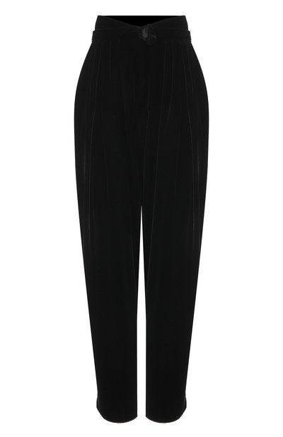 Женские брюки из вискозы и шелка GIORGIO ARMANI, арт. GW003470/TE10831