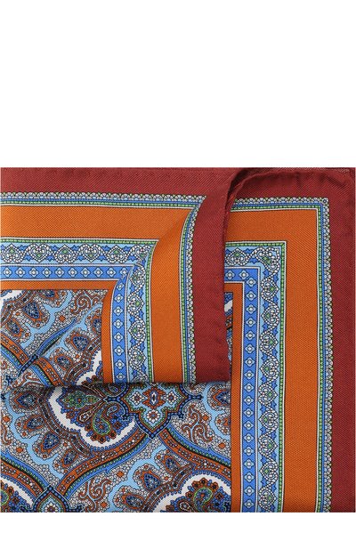 Шелковый платок с узором ETON, арт. A000 30110, фото 1