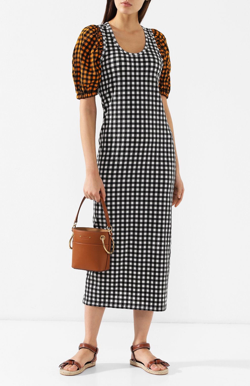 Платье в клетку KENZO, арт. 2R0884912, фото 2