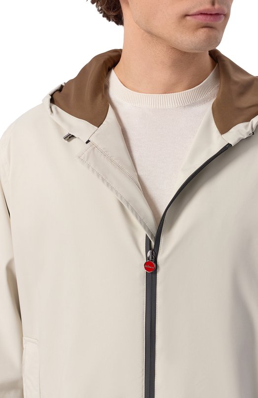 Бомбер Kiton UW2316AV0824H Бежевый  UW2316AV0824H Фото 5