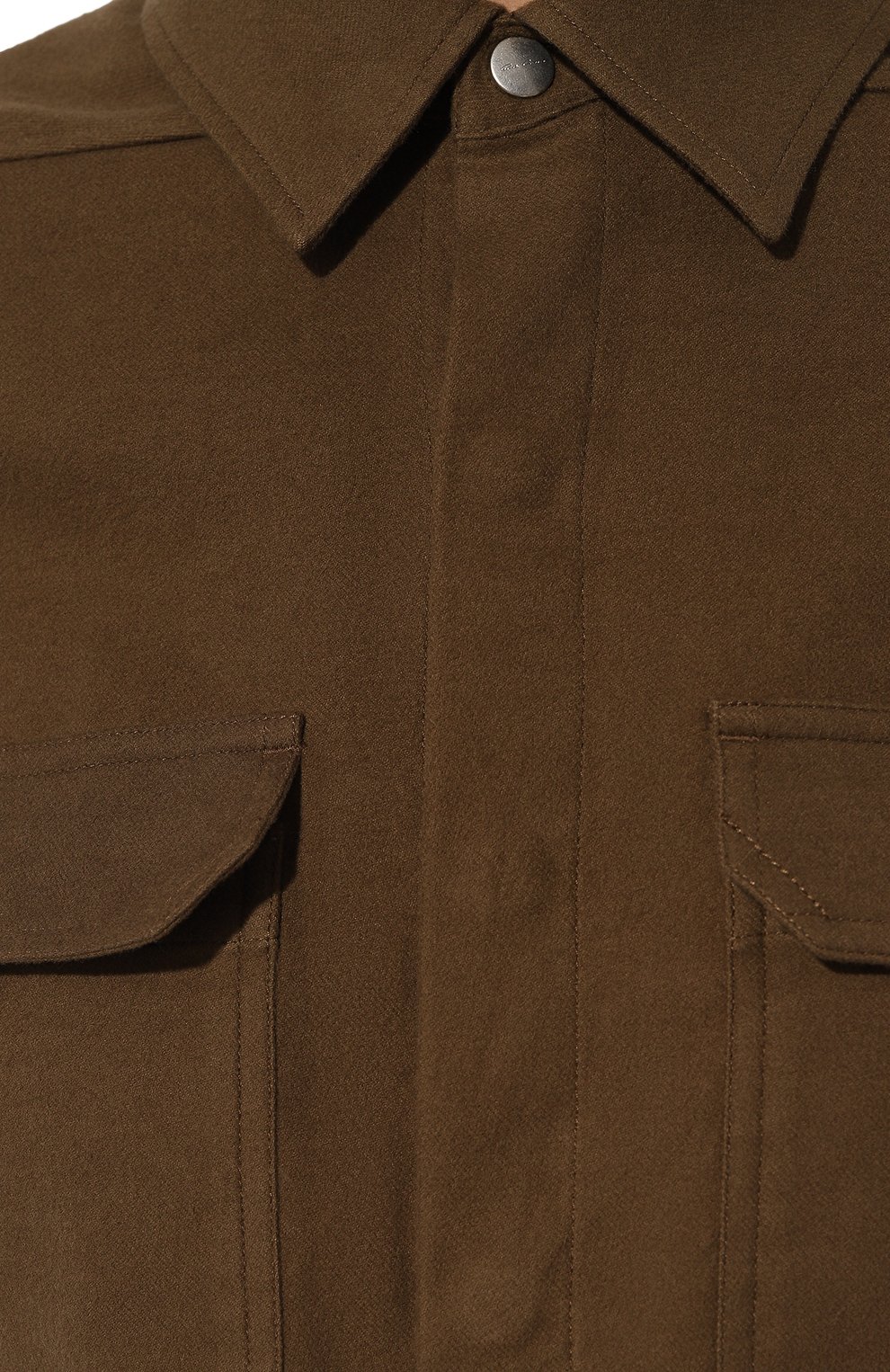 Хлопковая рубашка RICK OWENS, арт. RP02D3245/FL, фото 5