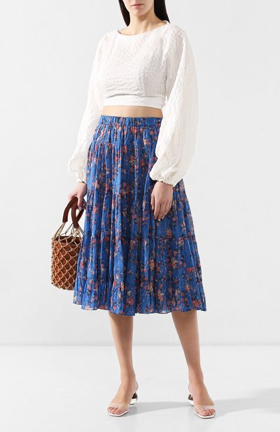 Хлопковая юбка ISABEL MARANT ETOILE, арт. JU0920-19P027E/ELFA, фото 2