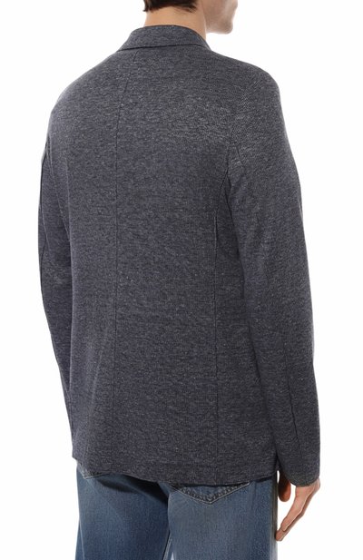 Пиджак изо льна и хлопка HARRIS WHARF LONDON, арт. C8P22PGH, фото 4