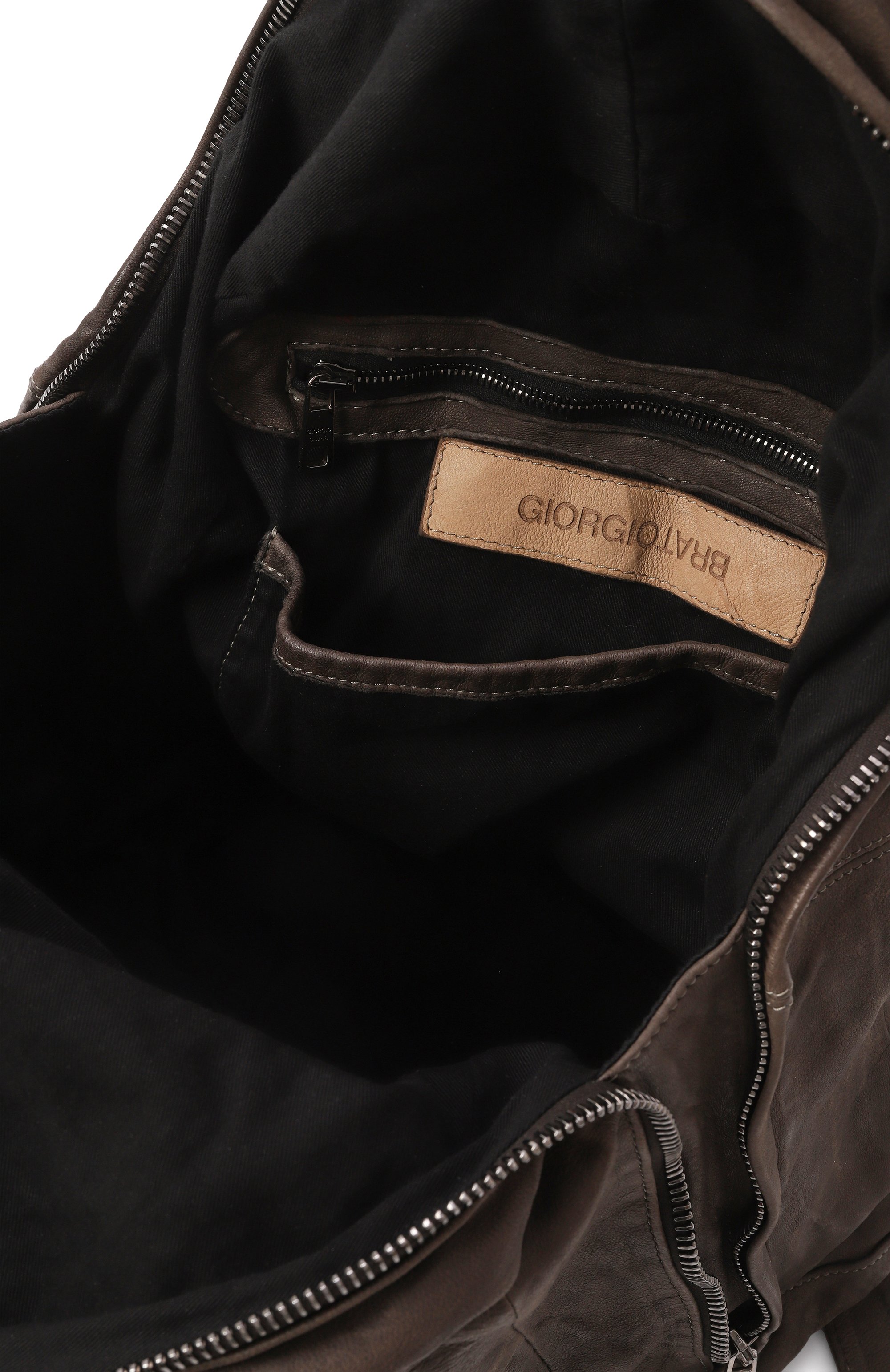 Рюкзак GIORGIO BRATO коричневого цвета по цене 97250 руб., арт. BS25S2401VBRUSH, фото 5 Рюкзак GIORGIO BRATO, арт. BS25S2401VBRUSH, фото 5