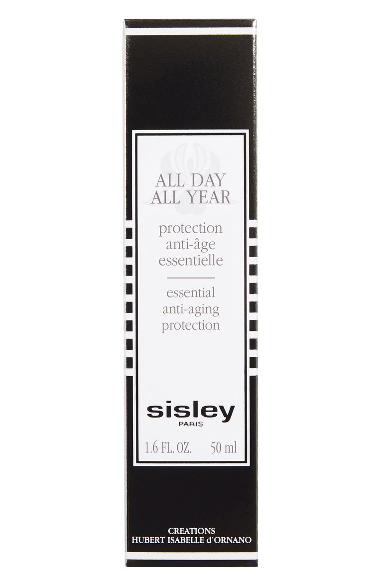 Дневной антивозрастной защитный крем all day all year (50ml) SISLEY бесцветного цвета, арт. 162350 | Фото 3 (Тип продукта: Кремы; Косметика кросс-кт: Антивозрастной уход; Региональные ограничения белый список (Axapta Mercury): Не проставлено; Назначение: Для лица)