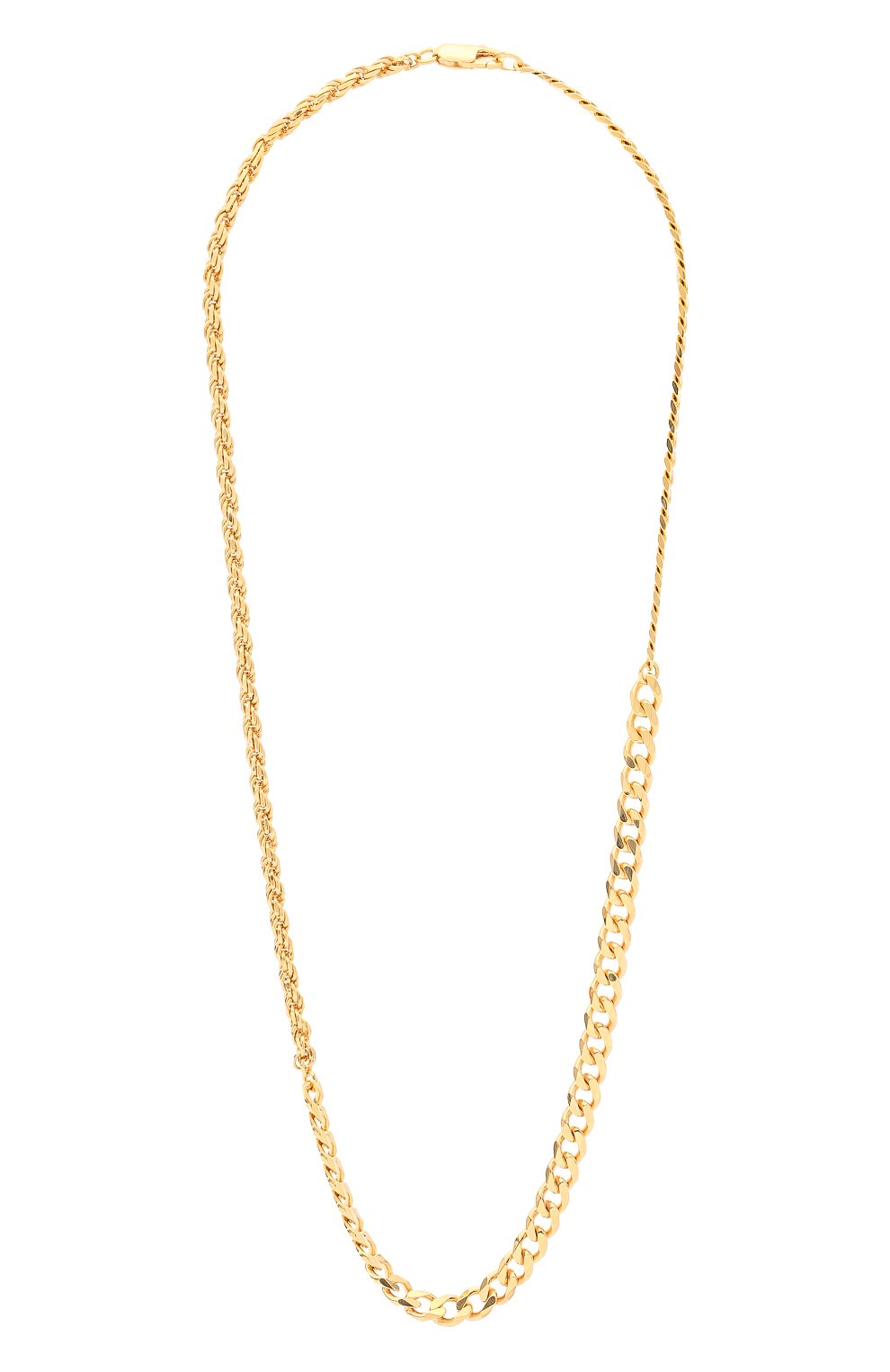 Колье BOTTEGA VENETA золотого цвета по цене 79950 руб., арт. 574768/VAHU0, фото 1 Колье BOTTEGA VENETA, арт. 574768/VAHU0, фото 1