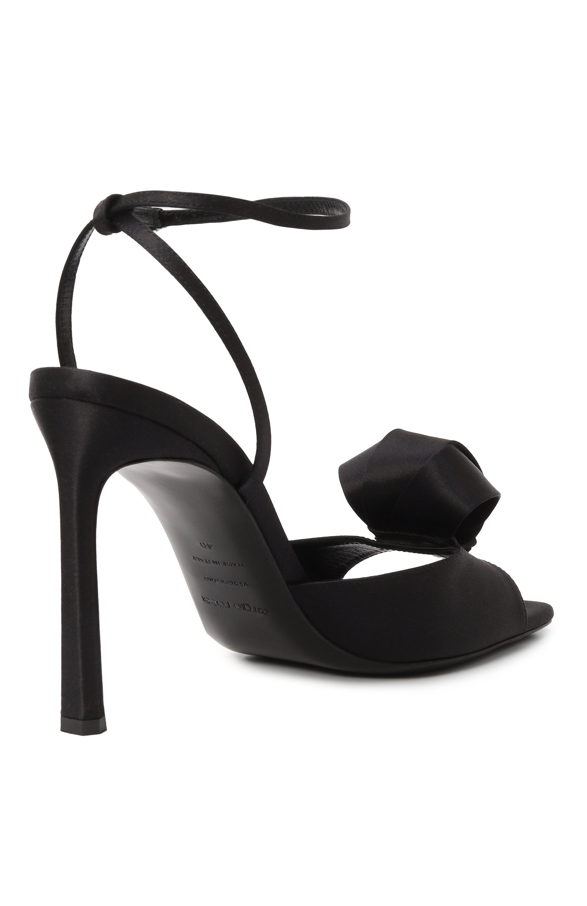 Текстильные босоножки sr bigoudi SERGIO ROSSI, арт. B03490-MTEZ02, фото 5