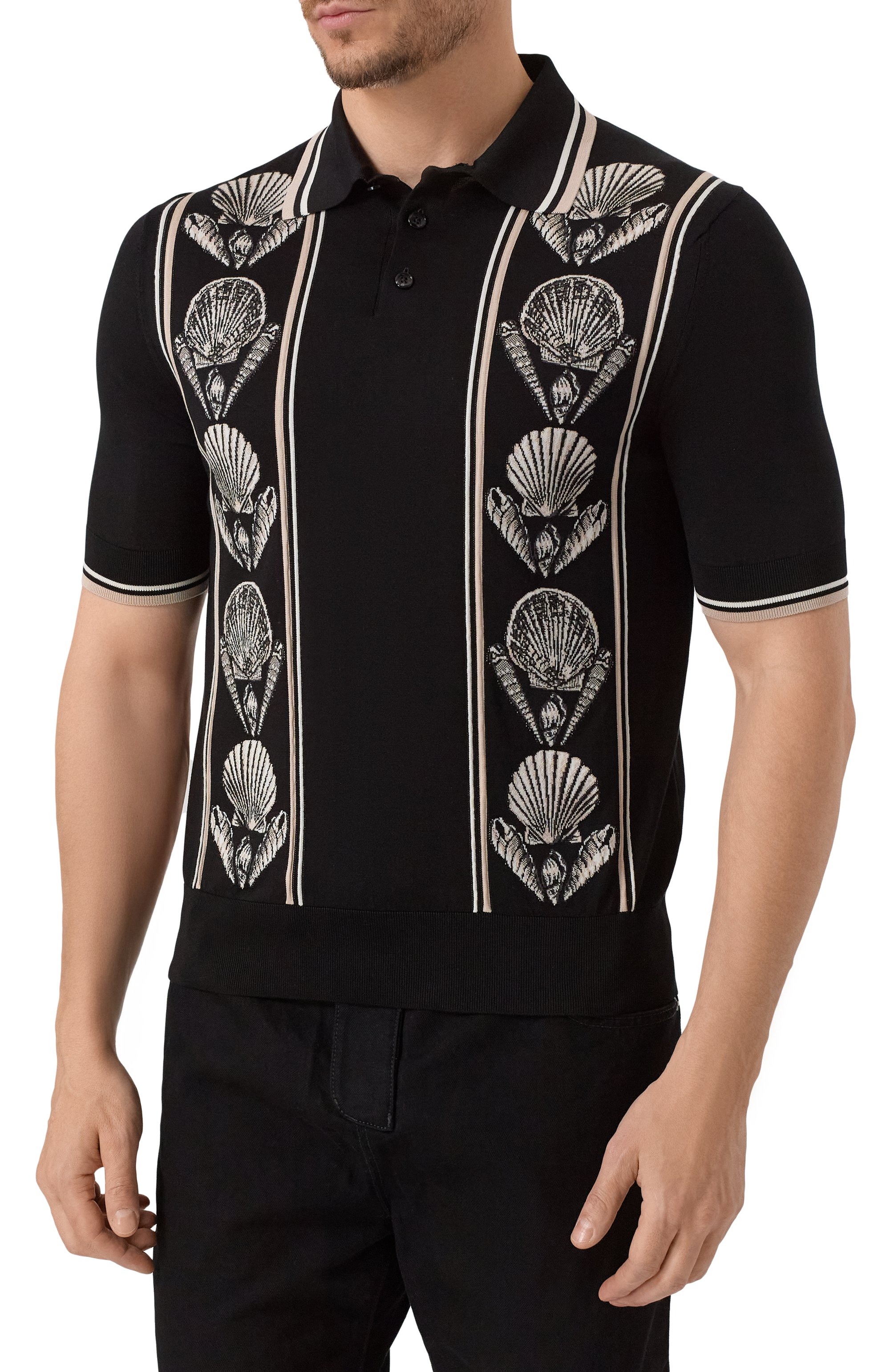 Шелковое поло DOLCE & GABBANA, арт. GXZ02T/JBSLS, фото 3