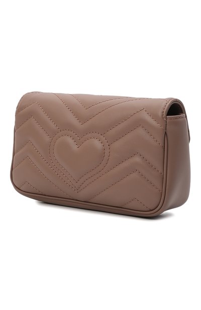 Сумка gg marmont super mini GUCCI, арт. 476433/DTDCT, фото 4