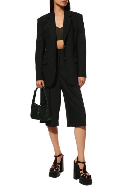 Шорты PERVERT черного цвета по цене 33000 руб., арт. PE22/SHO01/60-39/S, фото 2 Шорты PERVERT, арт. PE22/SHO01/60-39/S, фото 2