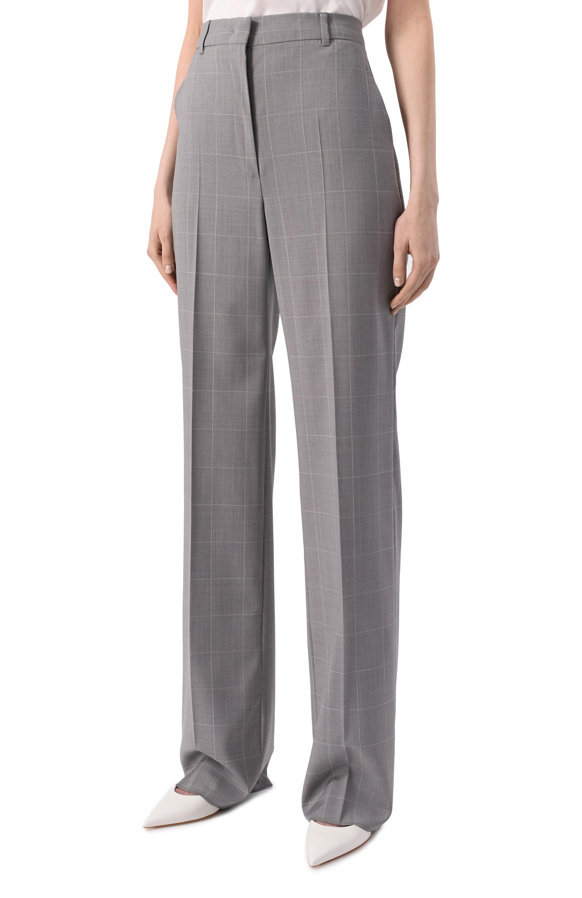 Шерстяные брюки MAX MARA STUDIO, арт. VERBAS, фото 3