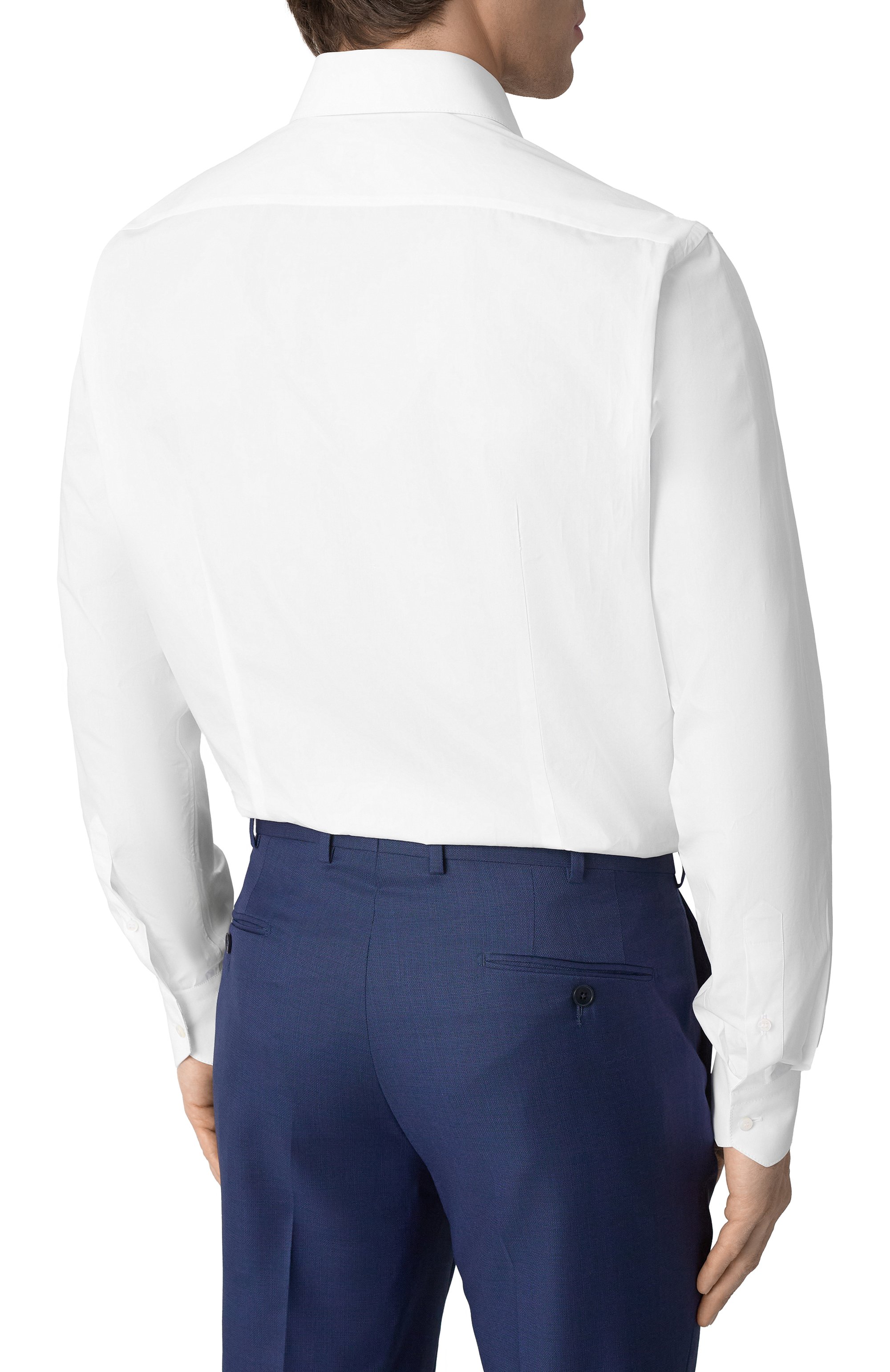 Хлопковая сорочка ZILLI, арт. CLAA01M010046203U, фото 4