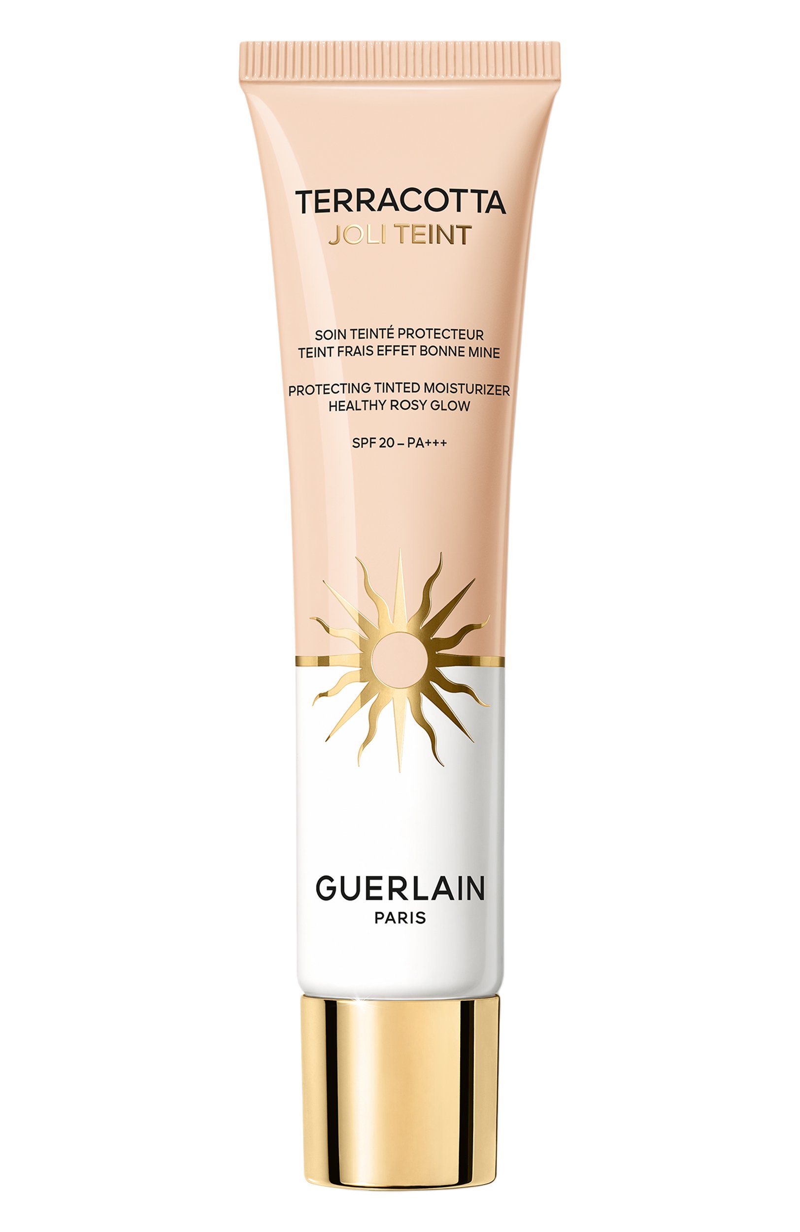 Увлажняющий крем с тональным эффектом terracotta joli teint spf 20-pa+++, оттенок 00 розовый (30ml) GUERLAIN цвета по цене 5900 руб., арт. G062305, фото 1 Увлажняющий крем с тональным эффектом terracotta joli teint spf 20-pa+++, оттенок 00 розовый (30ml) GUERLAIN, арт. G062305, фото 1