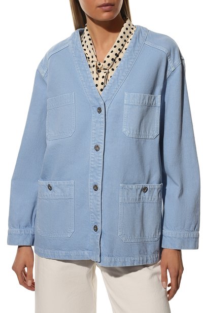 Джинсовая куртка MIU MIU, арт. ML837-1Z7Y-F0076, фото 3