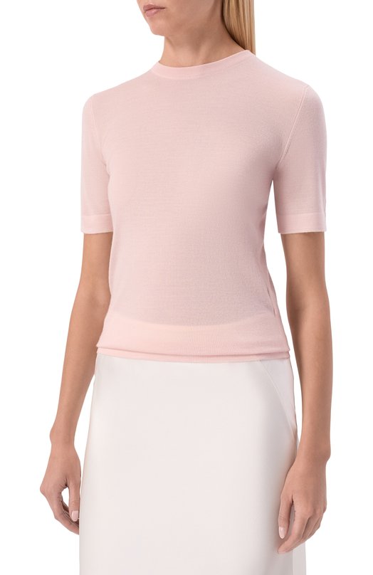 Пуловер из кашемира и шелка MVST M26.CSW.K418/JAIPUR Розовый  M26.CSW.K418/JAIPUR Фото 3