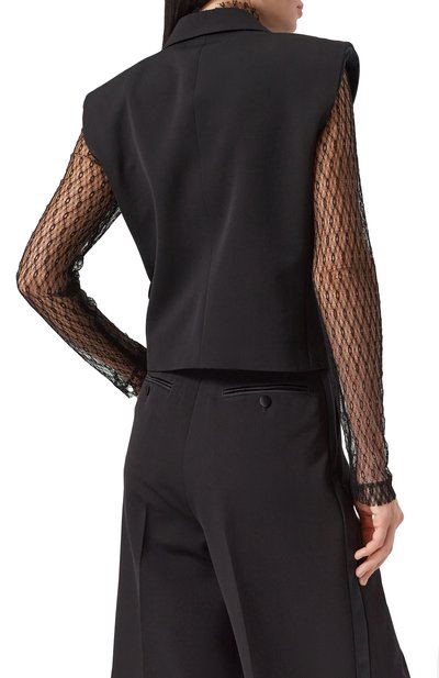 Жилет из шерсти и шелка DOLCE & GABBANA, арт. F29FTT/FU21E, фото 4