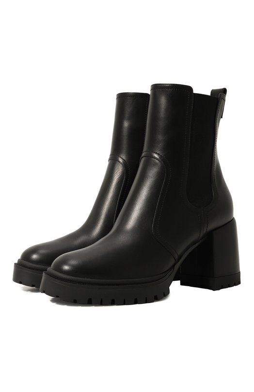 фото Кожаные ботильоны nancy 70 casadei