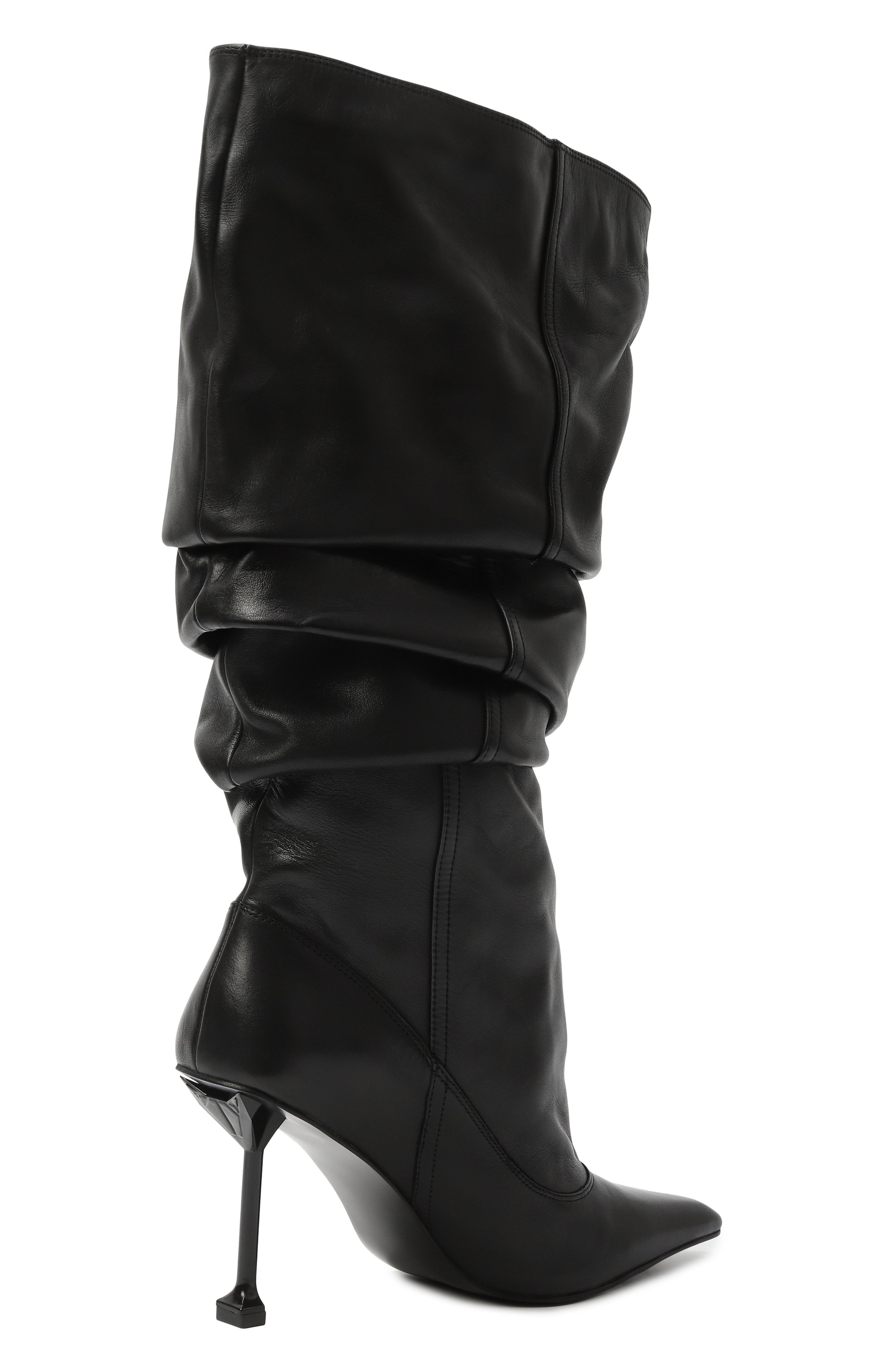 Кожаные сапоги vern 90 NAKED WOLFE черного цвета по цене 75000 руб., арт. VERN/PLT, фото 5 Кожаные сапоги vern 90 NAKED WOLFE, арт. VERN/PLT, фото 5