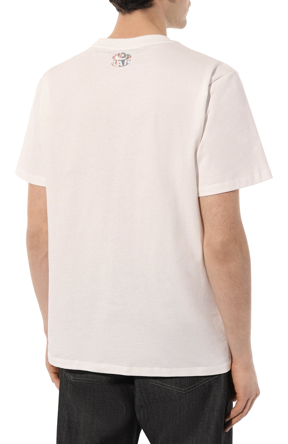 Хлопковая футболка BARROW, арт. S4BWMATH131, фото 4