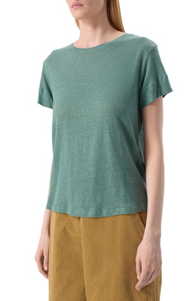 Футболка DOROTHEE SCHUMACHER зеленого цвета по цене 21100 руб., арт. 923201, фото 3 Футболка DOROTHEE SCHUMACHER, арт. 923201, фото 3