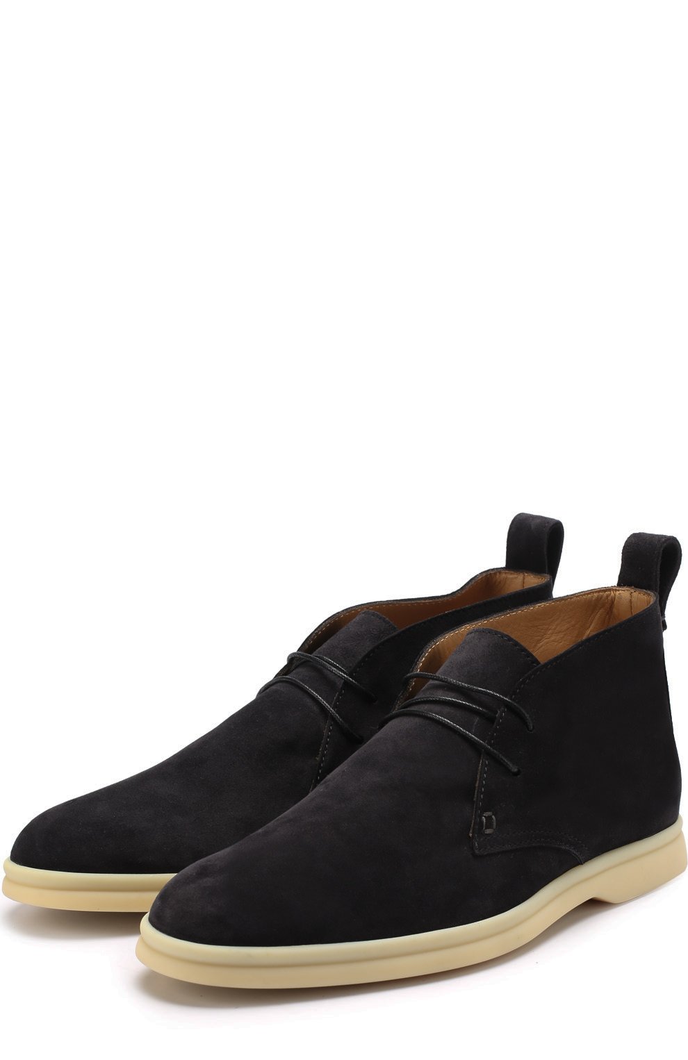 Замшевые ботинки на шнуровке LORO PIANA, арт. FAG3615, фото 1