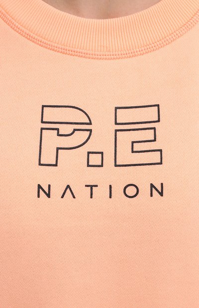 Свитшот P.E. NATION бежевого цвета по цене 16600 руб., арт. 20PE2F133, фото 5 Свитшот P.E. NATION, арт. 20PE2F133, фото 5