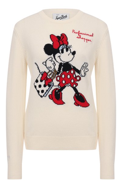 Женский свитер из шерсти и вискозы MC2 SAINT BARTH, арт. QUE0010-04150I/NEW QUEEN