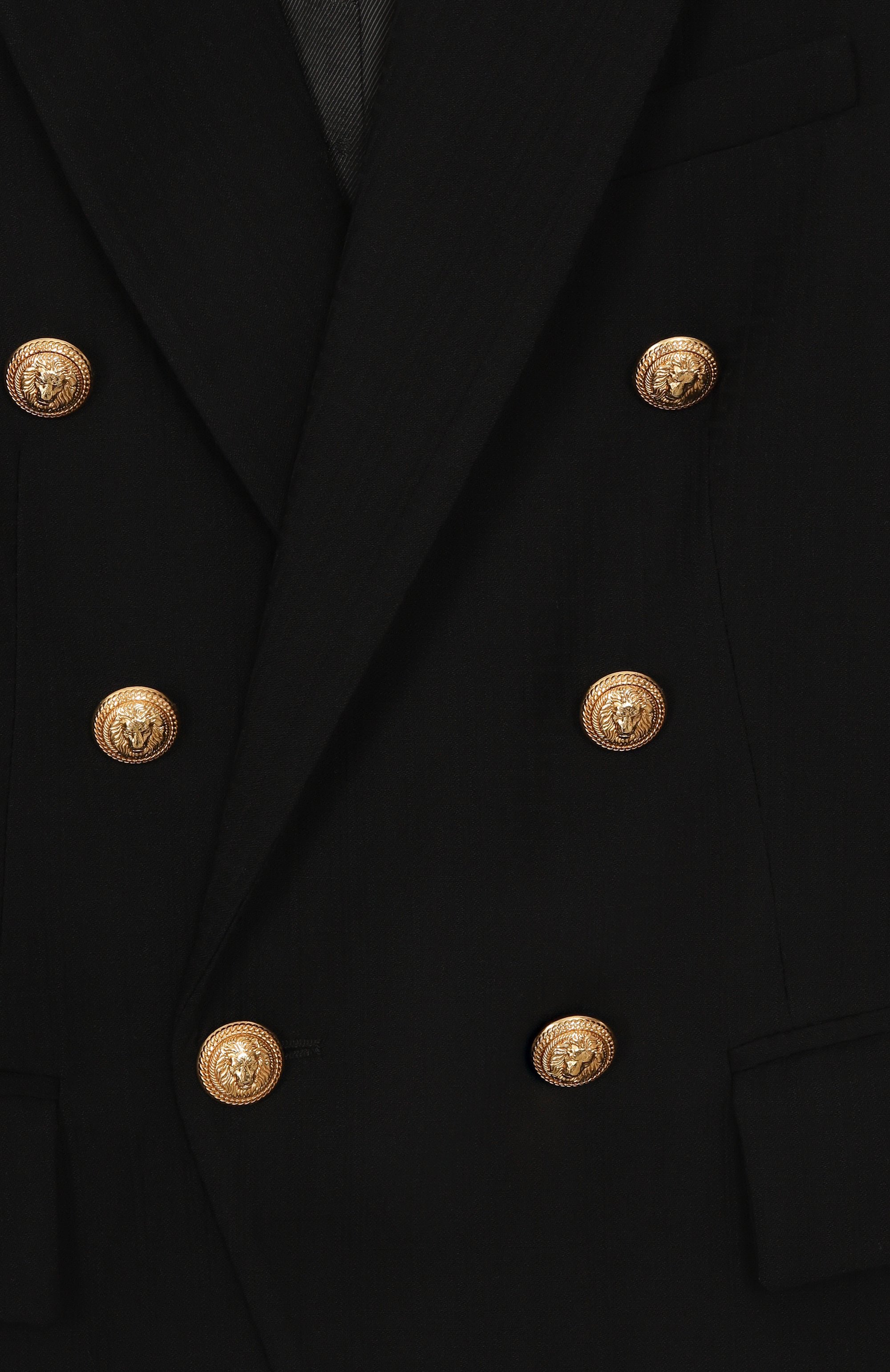 Шерстяной пиджак BALMAIN, арт. BX2Q24, фото 3