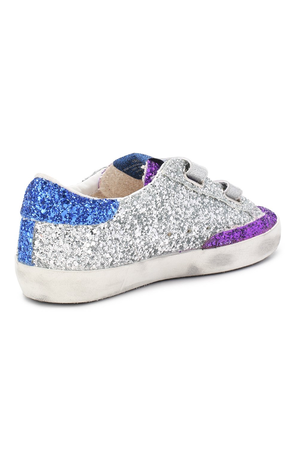 Текстильные кеды superstar GOLDEN GOOSE DELUXE BRAND, арт. G34KS321.G9, фото 3