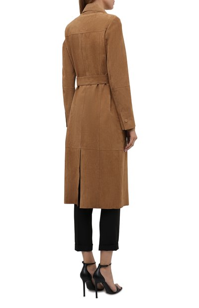 Замшевый тренч BOSS, арт. 50455400, фото 4