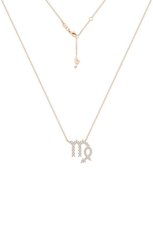 Кулон Zodiac - дева Mercury MP29203/RG Бесцветный MP29203/RG