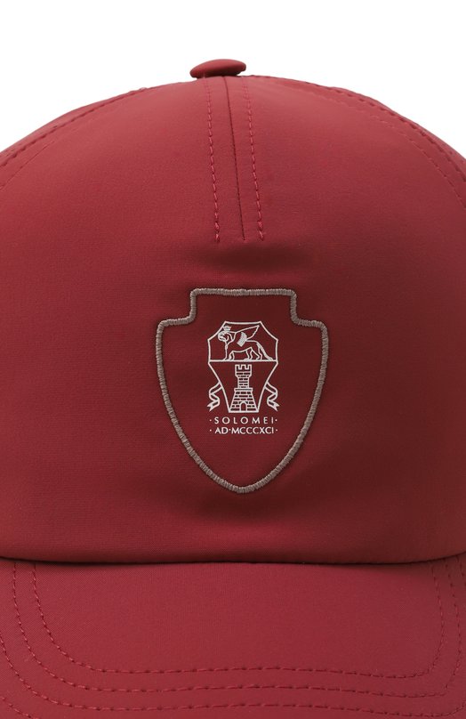 Бейсболка Brunello Cucinelli MCAP9911T Красный  MCAP9911T Фото 3