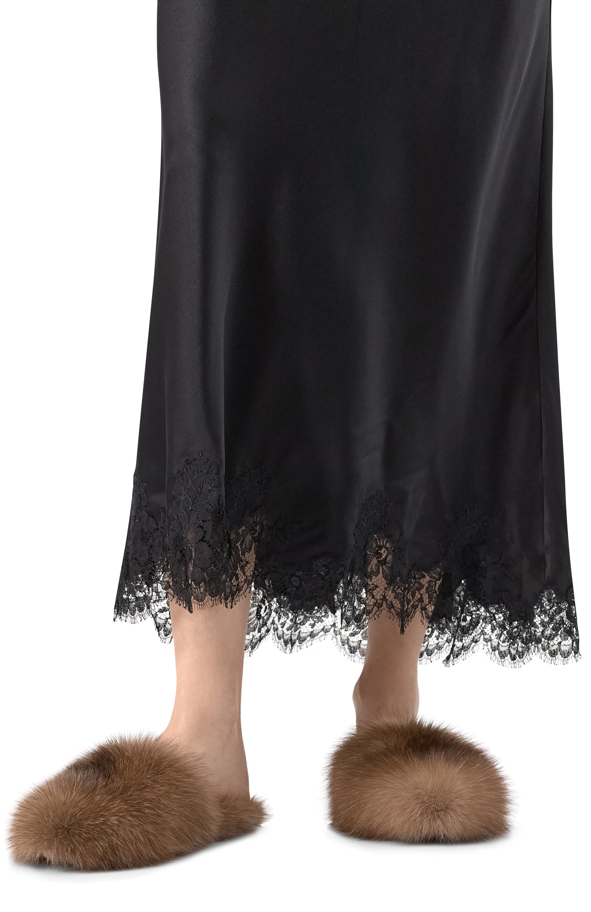 Домашние туфли из соболя BLACK SABLE, арт. BS-001M/MW, фото 3