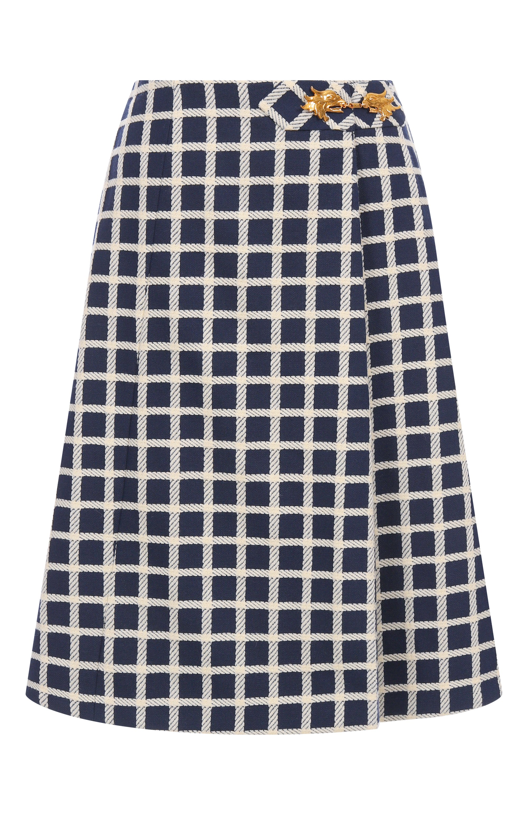 Юбка из шерсти и хлопка VALENTINO, арт. 7B3RACE49G2, фото 1