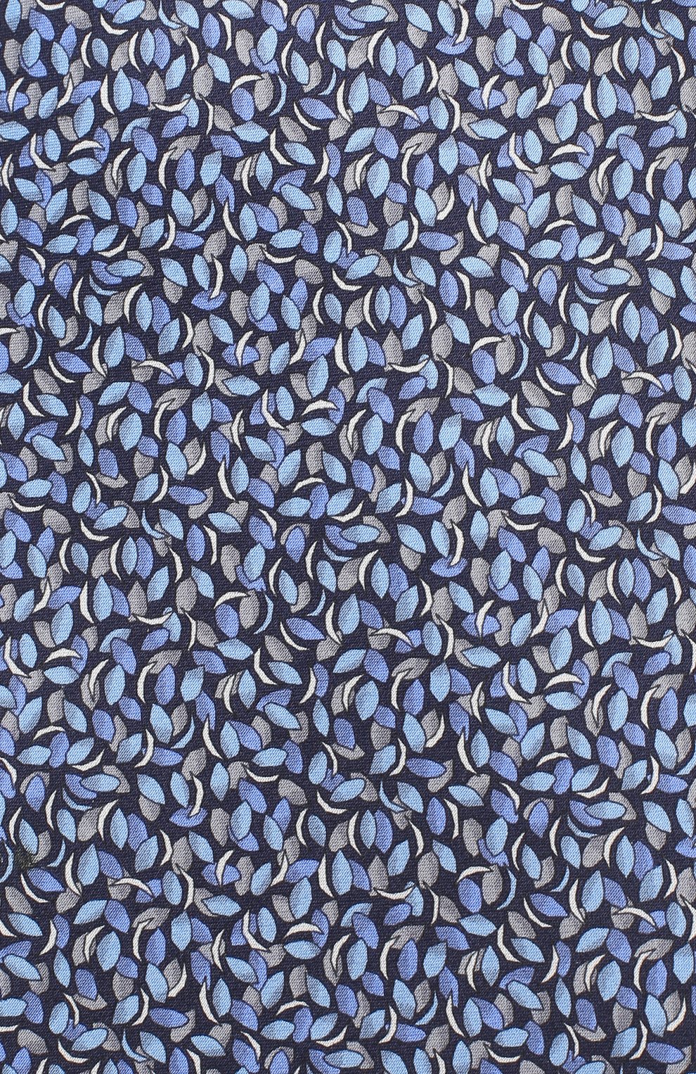 Шелковый галстук LANVIN синего цвета по цене 11950 руб., арт. 2318/TIE, фото 3 Шелковый галстук LANVIN, арт. 2318/TIE, фото 3