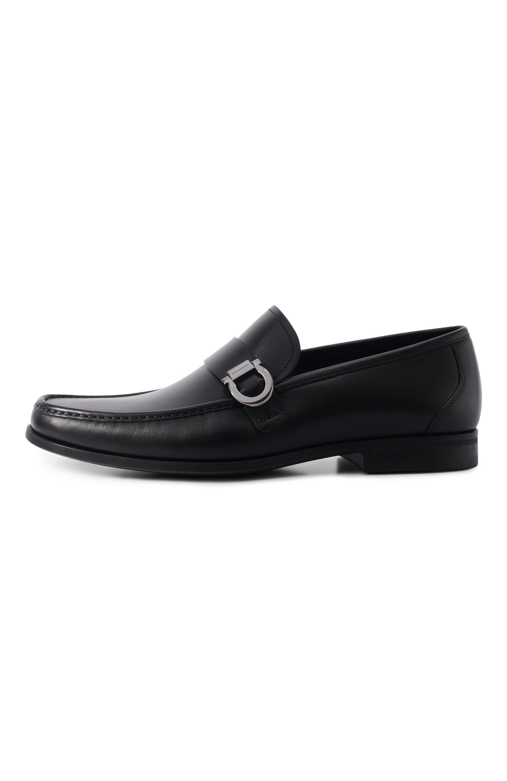 Кожаные лоферы FERRAGAMO, арт. 027963/775114_001, фото 3