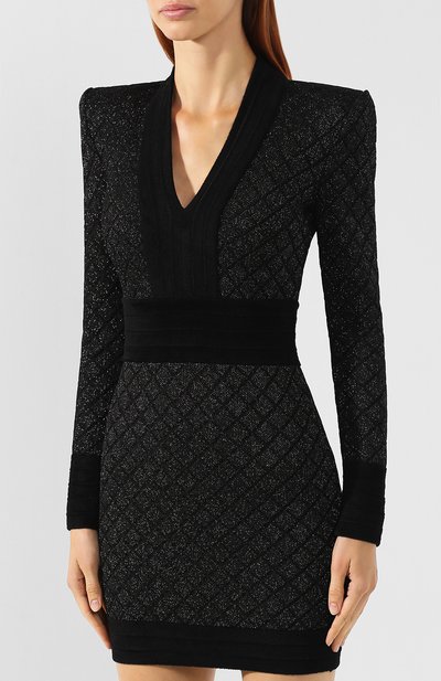 Платье из вискозы BALMAIN, арт. SF16255/K461, фото 3