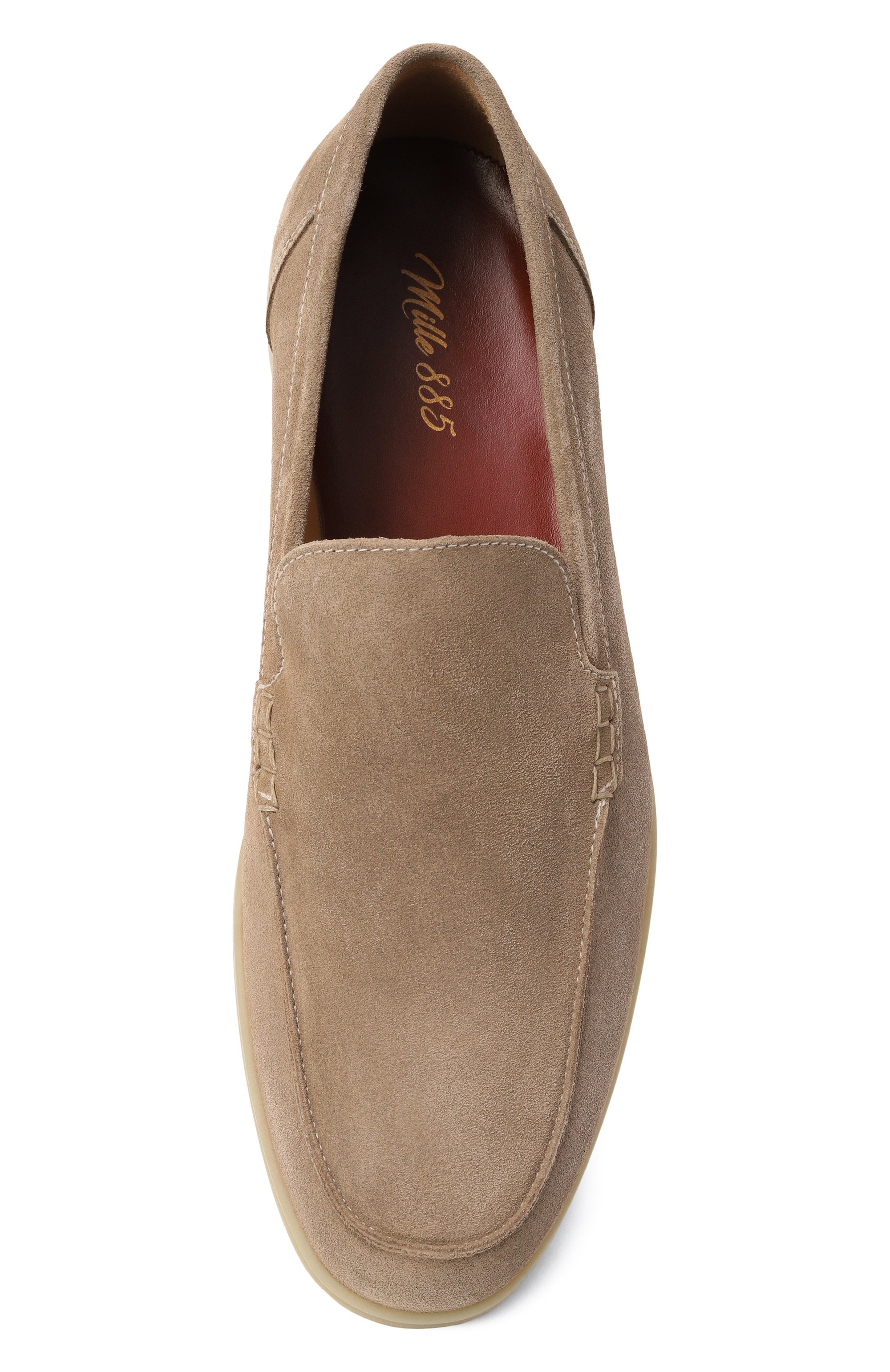 Замшевые лоферы glasgow MILLE 885, арт. GLASG0W/VEL0UR, фото 5