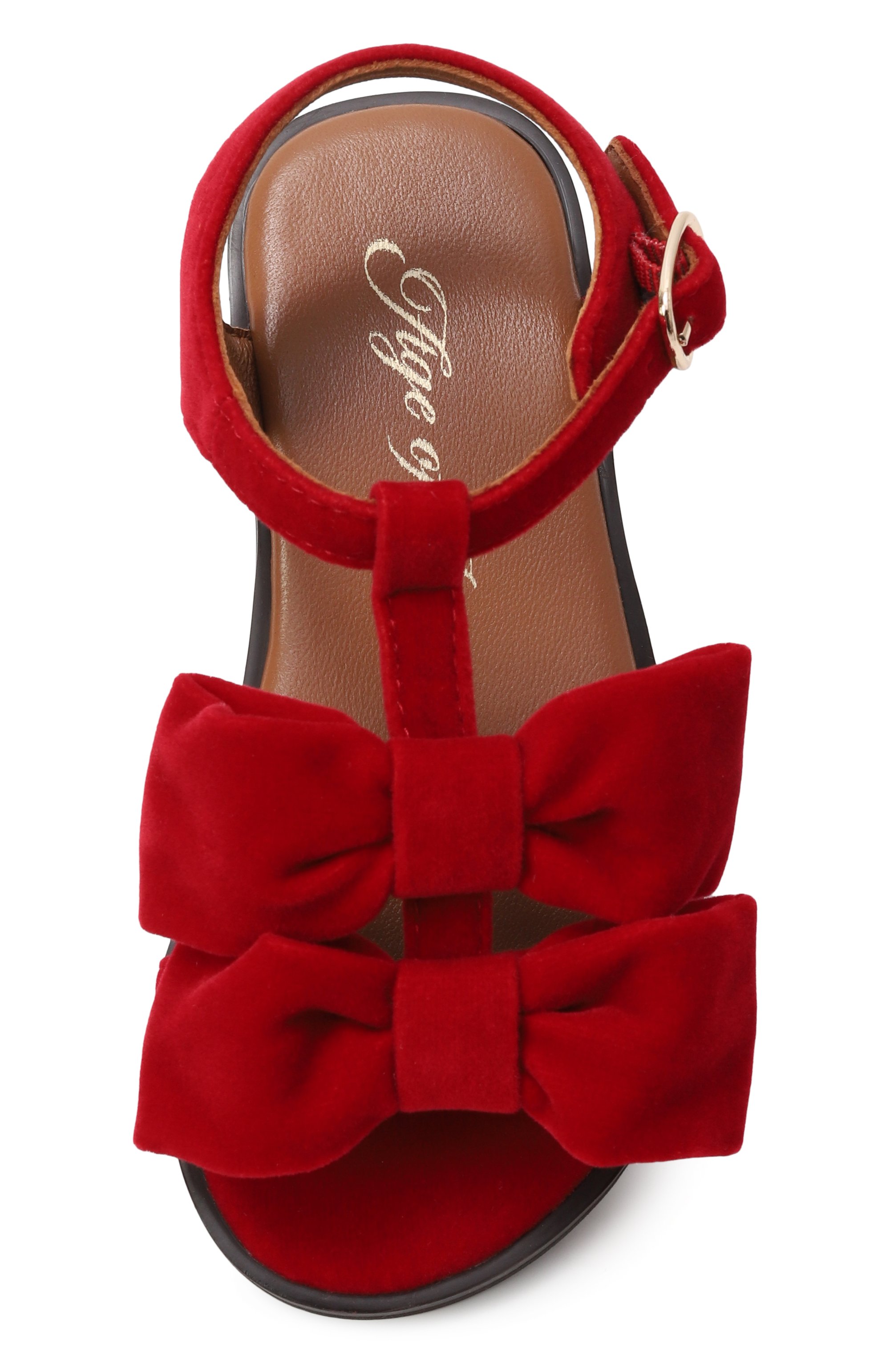 Бархатные сандалии rumi AGE OF INNOCENCE, арт. 000487/RUMI/24, фото 4