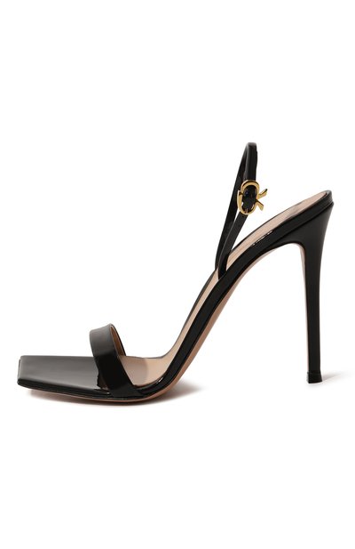 Кожаные босоножки stiletto 105 GIANVITO ROSSI, арт. G32088.15RIC.VERNER0, фото 4