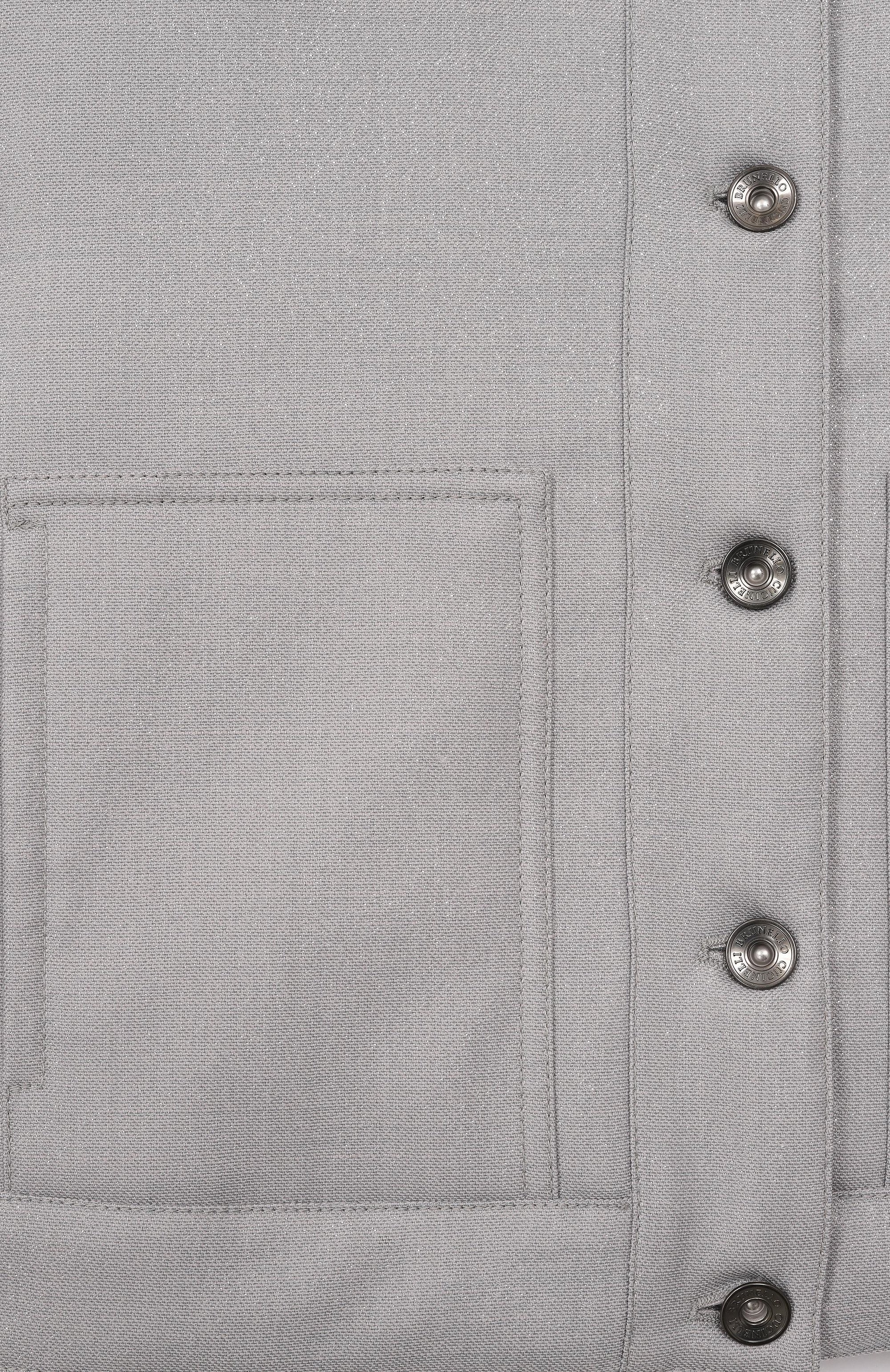 Хлопковая куртка BRUNELLO CUCINELLI, арт. BB168S808B, фото 3